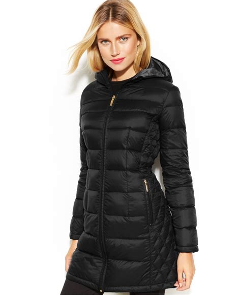 michael kors packable down coats|Michael Kors packable puffer coat.